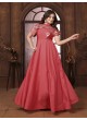 Rose Pink Silk Readymade Gown | Heavy Embroidery ARMANI VOL-2 51065