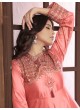 Peach Silk Readymade Gown | Heavy Embroidery ARMANI VOL-2 51068 Peach Silk Readymade Gown | Heavy Embroidery ARMANI VOL-2 51068