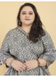 Grey Rayon Readymade Salwar Kameez Big Size Royal Vol-1 8644 Grey Rayon Readymade Salwar Kameez Big Size Royal Vol-1 8644