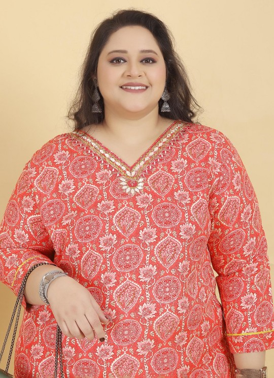 Orange Rayon Readymade Salwar Kameez Big Size Royal Vol-1 8646 Orange Rayon Readymade Salwar Kameez Big Size Royal Vol-1 8646
