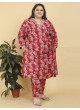 Red Lichi Viscose Readymade Salwar Kameez Big Size Angle Vol-2 8640 Red Lichi Viscose Readymade Salwar Kameez Big Size Angle Vol-2 8640