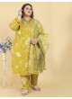 Yellow Rayon Readymade Salwar Kameez Big Size Angle Vol-2 8641 Yellow Rayon Readymade Salwar Kameez Big Size Angle Vol-2 8641