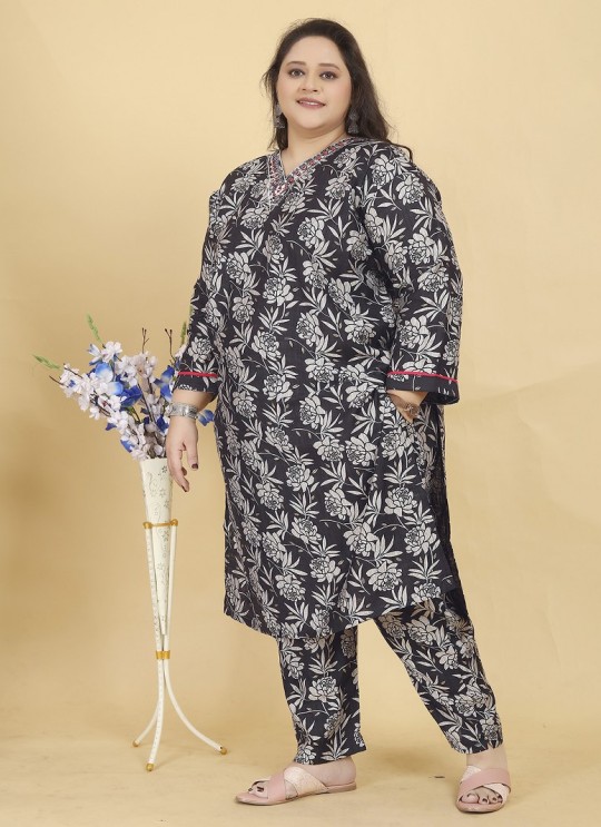 Black Lichi Viscose Readymade Salwar Kameez Big Size Angle Vol-2 8642 Black Lichi Viscose Readymade Salwar Kameez Big Size Angle Vol-2 8642
