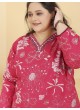 Pink Rayon Readymade Salwar Kameez Big Size Angle Vol-2 8643 Pink Rayon Readymade Salwar Kameez Big Size Angle Vol-2 8643