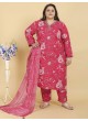 Pink Rayon Readymade Salwar Kameez Big Size Angle Vol-2 8643 Pink Rayon Readymade Salwar Kameez Big Size Angle Vol-2 8643