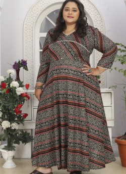 Badni-8607 to 8608 By Moksh Ready-made Designer Long Kurti