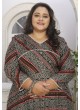 Multicolor Rayon Readymade Long Kurti | Printed BADNI 8607