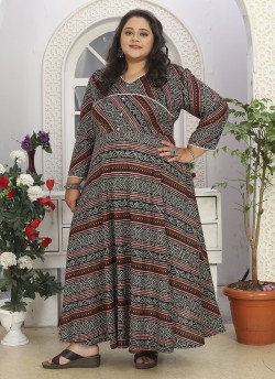 Badni-8607 to 8608 By Moksh Ready-made Designer Long Kurti