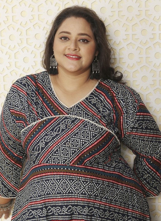 Multicolor Rayon Readymade Long Kurti | Printed BADNI 8608 Multicolor Rayon Readymade Long Kurti | Printed BADNI 8608