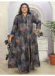 Multicolor Rayon Readymade Long Kurti | Digital Print BIG SIZE VOL-01 8616
