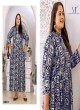 Navy Blue Rayon Readymade Long Kurti | Digital Print BIG SIZE VOL-02 8605 Navy Blue Rayon Readymade Long Kurti | Digital Print BIG SIZE VOL-02 8605