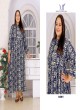 Navy Blue Rayon Readymade Long Kurti | Digital Print BIG SIZE VOL-02 8605 Navy Blue Rayon Readymade Long Kurti | Digital Print BIG SIZE VOL-02 8605