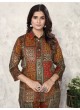 Brown Rayon Readymade Co-ord Set | Digital Print Co-Ord Set Vol-1 773 Brown Rayon Readymade Co-ord Set | Digital Print Co-Ord Set Vol-1 773