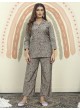Beige Rayon Readymade Co-ord Set | Digital Print Co-Ord Set Vol-2 779 Beige Rayon Readymade Co-ord Set | Digital Print Co-Ord Set Vol-2 779