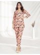 Pink Rayon Readymade Co-ord Set | Digital Print Co-ord Set Milky 802 Pink Rayon Readymade Co-ord Set | Digital Print Co-ord Set Milky 802