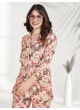 Pink Rayon Readymade Co-ord Set | Digital Print Co-ord Set Milky 802 Pink Rayon Readymade Co-ord Set | Digital Print Co-ord Set Milky 802