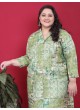 Green Rayon Readymade Co-ord Set | Printed BIG SIZE CO-ORD SET-1 8630 Green Rayon Readymade Co-ord Set | Printed BIG SIZE CO-ORD SET-1 8630