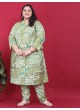 Green Rayon Readymade Co-ord Set | Printed BIG SIZE CO-ORD SET-1 8630 Green Rayon Readymade Co-ord Set | Printed BIG SIZE CO-ORD SET-1 8630