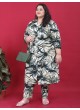Teal Blue Rayon Co-ord Set | BIG SIZE CO-ORD SET-2 8632