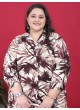 Wine Rayon Co-ord Set | BIG SIZE CO-ORD SET-2 8634