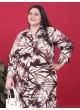 Wine Rayon Co-ord Set | BIG SIZE CO-ORD SET-2 8634