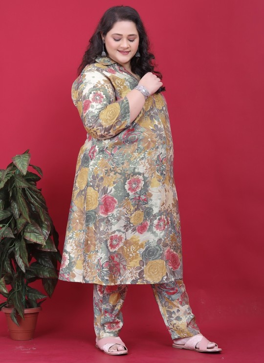 Multicolor Rayon Readymade Co-ord Set | Printed BIG SIZE CO-ORD SET-3 8636 Multicolor Rayon Readymade Co-ord Set | Printed BIG SIZE CO-ORD SET-3 8636