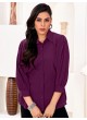 Purple Cotton Readymade Women-Shirt | Plain DREAM SHIRT VOL-2 2158 Purple Cotton Readymade Women-Shirt | Plain DREAM SHIRT VOL-2 2158