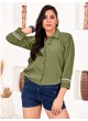 Green Cotton Readymade Shirt | Plain DREAM SHIRT VOL-3 2165