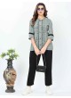 Grey Cotton Readymade Short Top | Digital Print GATTU VOL-02 3321 Grey Cotton Readymade Short Top | Digital Print GATTU VOL-02 3321