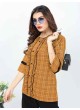 Mustard Cotton Readymade Short Top | Digital Print GATTU VOL-02 3325 Mustard Cotton Readymade Short Top | Digital Print GATTU VOL-02 3325