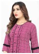 Pink Cotton Readymade Short Top | Digital Print GATTU VOL-02 3327 Pink Cotton Readymade Short Top | Digital Print GATTU VOL-02 3327