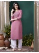 Light Pink Cotton Readymade Kurti | Embroidered GIVA VOL-2 673 Light Pink Cotton Readymade Kurti | Embroidered GIVA VOL-2 673