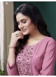 Light Pink Cotton Readymade Kurti | Embroidered GIVA VOL-2 673 Light Pink Cotton Readymade Kurti | Embroidered GIVA VOL-2 673