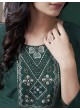 Green Cotton Readymade Kurti | Embroidered GIVA VOL-2 674