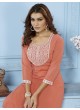 Peach Cotton Readymade Salwar Kameez Embroidered GOLDY VOL-1 6525 A Peach Cotton Readymade Salwar Kameez Embroidered GOLDY VOL-1 6525 A