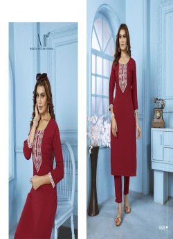 Maroon Cotton Readymade Salwar Kameez Embroidered GOLDY VOL-1 6529 A