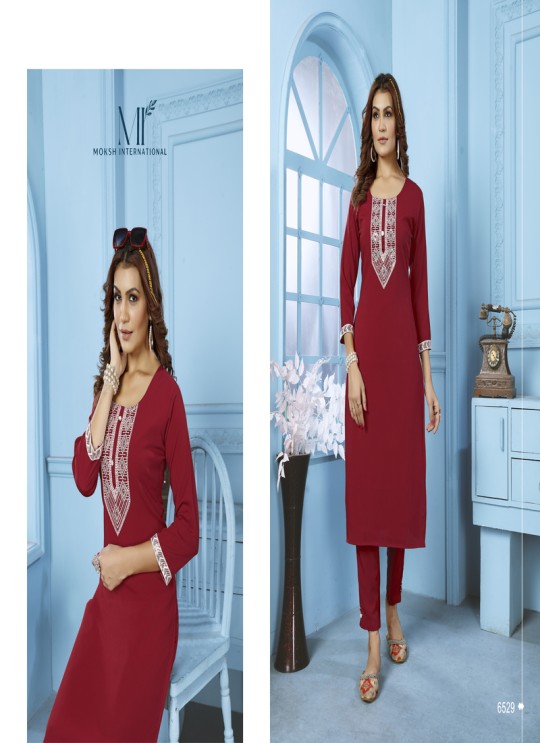 Maroon Cotton Readymade Salwar Kameez Embroidered GOLDY VOL-1 6529 A Maroon Cotton Readymade Salwar Kameez Embroidered GOLDY VOL-1 6529 A