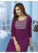 Purple Cotton Readymade Salwar Kameez Embroidered GOLDY VOL-2 6521 A Purple Cotton Readymade Salwar Kameez Embroidered GOLDY VOL-2 6521 A