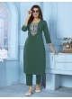 Green Cotton Readymade Salwar Kameez Embroidered GOLDY VOL-2 6522 A Green Cotton Readymade Salwar Kameez Embroidered GOLDY VOL-2 6522 A