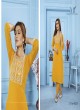 Yellow Cotton Readymade Salwar Kameez Embroidered GOLDY VOL-2 6523 A