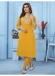 Yellow Cotton Readymade Salwar Kameez Embroidered GOLDY VOL-2 6523 A Yellow Cotton Readymade Salwar Kameez Embroidered GOLDY VOL-2 6523 A