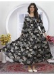 Black Rayon Readymade Anarkali Suits | Digital Print HONEY VOL-1 4113 Black Rayon Readymade Anarkali Suits | Digital Print HONEY VOL-1 4113
