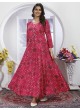 Pink Rayon Readymade Anarkali Suits | Digital Print HONEY VOL-1 4114 Pink Rayon Readymade Anarkali Suits | Digital Print HONEY VOL-1 4114