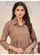 Brown Cotton Readymade Salwar Kameez | Embroidered & Digital Print ICE VOL-1 922 Brown Cotton Readymade Salwar Kameez | Embroidered & Digital Print ICE VOL-1 922