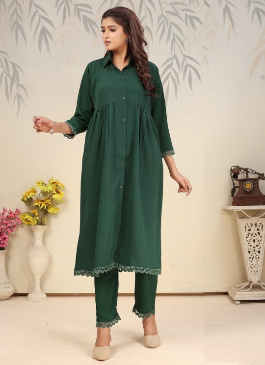 Green Cotton Readymade Salwar Kameez | Embroidered & Digital Print ICE VOL-1 923 Green Cotton Readymade Salwar Kameez | Embroidered & Digital Print ICE VOL-1 923