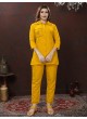 Mustard Cotton Readymade Co-ord Set | Embroidered & Handwork Co-Ord Set Karigari 834 Mustard Cotton Readymade Co-ord Set | Embroidered & Handwork Co-Ord Set Karigari 834