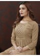 Light Coffee Cotton Readymade Co-ord Set | Embroidered & Handwork Co-Ord Set Karigari 836