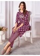 Purple Silk Readymade Salwar Kameez | Embroidered & Digital Print MAGIC VOL-1 8497