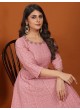 Pink Faux Georgette Readymade Anarkali Suits | Embroidered MAHEK VOL-1 1461 Pink Faux Georgette Readymade Anarkali Suits | Embroidered MAHEK VOL-1 1461