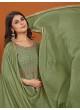 Light Green Faux Georgette Readymade Anarkali Suits | Embroidered MAHEK VOL-1 1462 Light Green Faux Georgette Readymade Anarkali Suits | Embroidered MAHEK VOL-1 1462